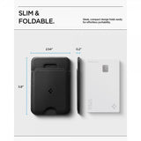 Spigen MagSafe Kortholder Slim Fold MagFit Sort Sort