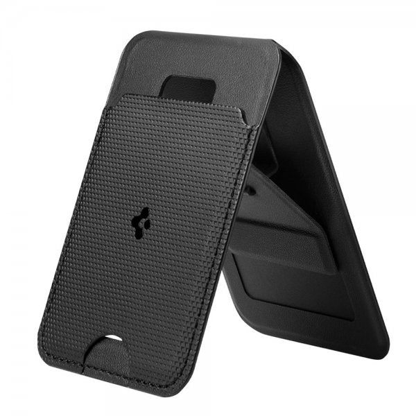 Spigen MagSafe Kortholder Slim Fold MagFit Sort Sort