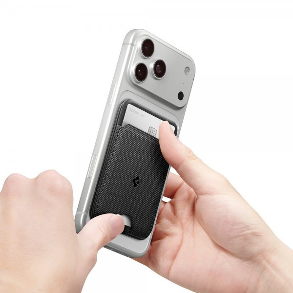 Spigen MagSafe Kortholder Slim Fold MagFit Tripod S314-3 Sort