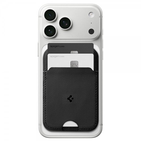 Spigen MagSafe Kortholder Slim Fold MagFit Tripod Sort