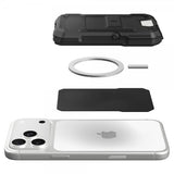 Spigen MagSafe Kortholder Tough Armor Pro MagFit Sort