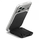 Spigen MagSafe Kortholder Tough Armor Pro MagFit Sort