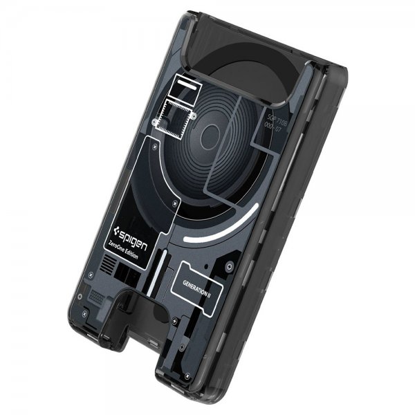 Spigen MagSafe Kortholder Ultra Hybrid Zero One MagFit Sort