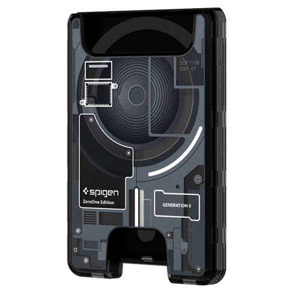 Spigen MagSafe Kortholder Ultra Hybrid Zero One MagFit Sort