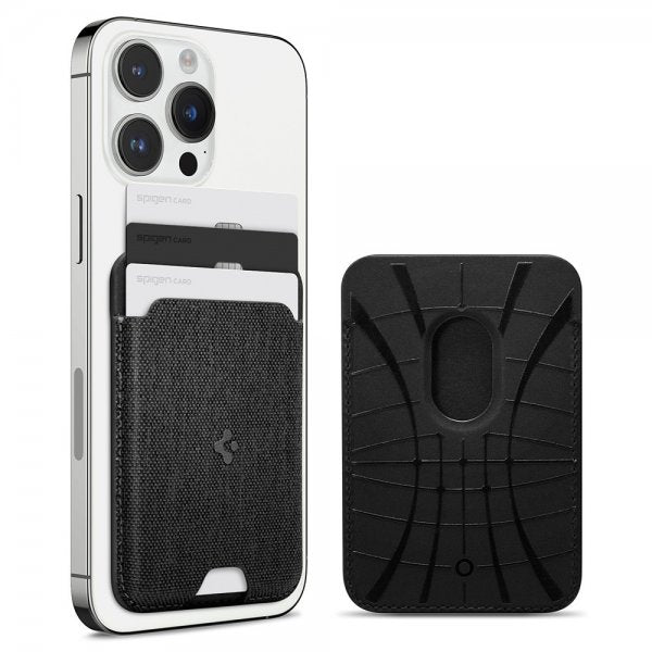 Spigen MagSafe Kortholder Urban Fit MagFit Sort