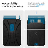 Spigen MagSafe Kortholder Urban Fit MagFit Sort