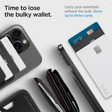 Spigen MagSafe Kortholder Urban Fit MagFit Sort