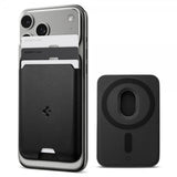 Spigen MagSafe kortholder Valentinus 3 Cards Holder MagFit Sort