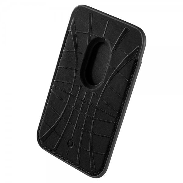 Spigen MagSafe kortholder Valentinus 3 Cards Holder MagFit Sort