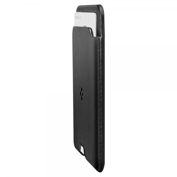 Spigen MagSafe kortholder Valentinus 3 Cards Holder MagFit Sort