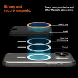 Spigen MagSafe Kortholder Valentinus 3 Kort Holder MagFit Plus Sort