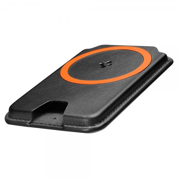 Spigen MagSafe Kortholder Valentinus 3 Kort Holder MagFit Plus Sort