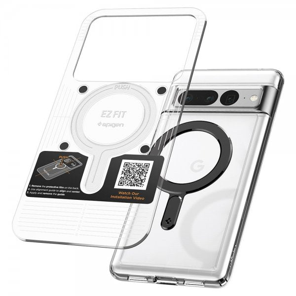 Spigen MagSafe Magnetringplade Sort