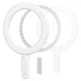 Spigen MagSafe Magnet Ring Plade Hvid