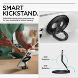 Spigen MagSafe O-Mag Mobilholder med Stativ Mag Fit Sort