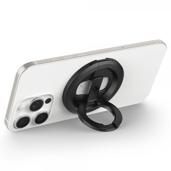 Spigen MagSafe O-Mag Mobilholder med Stativ Mag Fit Sort