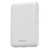Deltaco MagSafe Powerbank 5000 mAh 20W Hvid