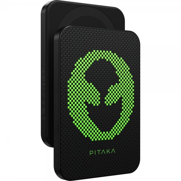 Pitaka MagSafe Powerbank Aramidfiber 5000 mAh Alien