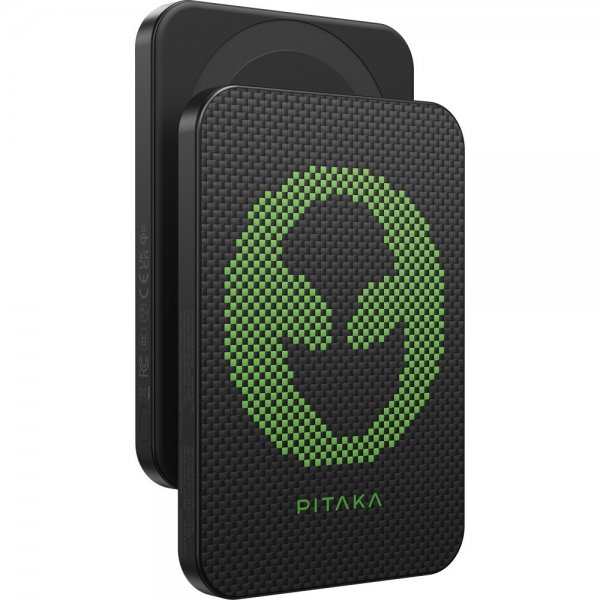 Pitaka MagSafe Powerbank Aramidfiber 5000 mAh Alien