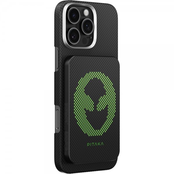 Pitaka MagSafe Powerbank Aramidfiber 5000 mAh Alien