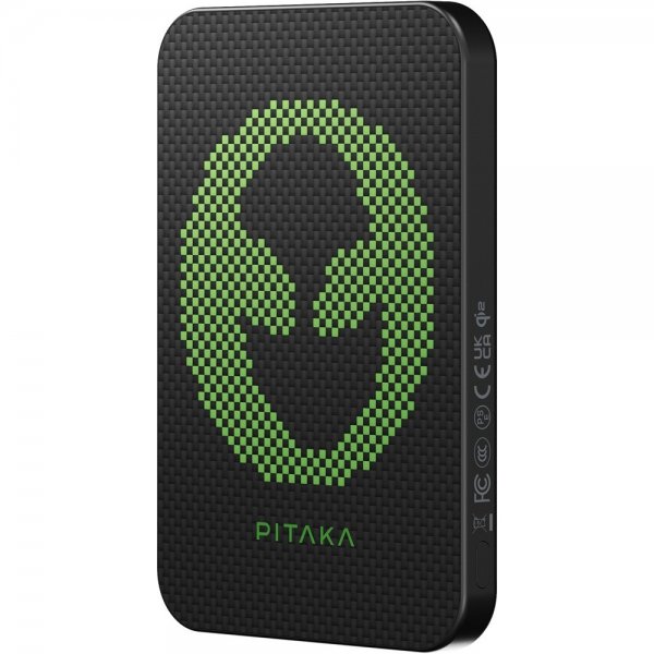 Pitaka MagSafe Powerbank Aramidfiber 5000 mAh Alien