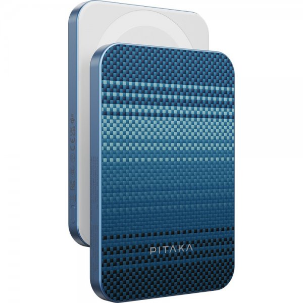 Pitaka MagSafe Powerbank Aramid Fiber 5000 mAh Moonrise