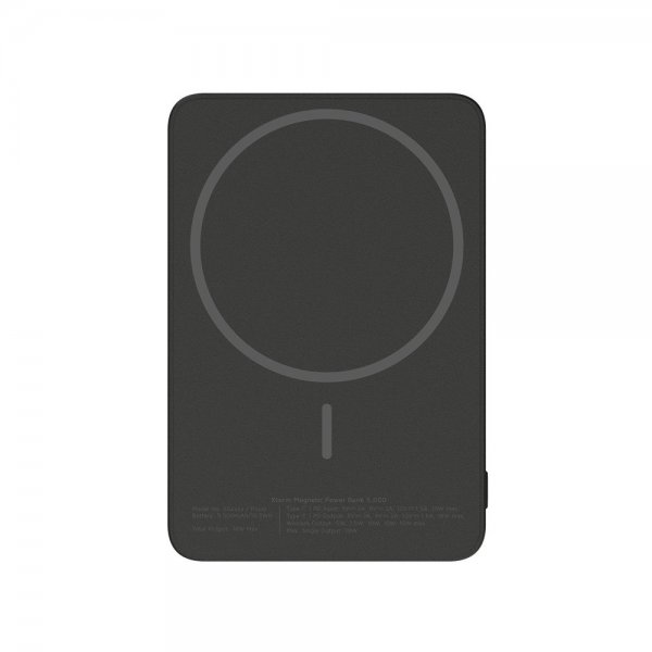 Xtorm MagSafe Powerbank Go2 Magnetisk 15W USB-C 5000mAh Sort
