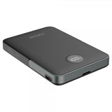 Deltaco MagSafe Powerbank med Stativ 5000 mAh 20W Sort