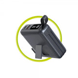 Mobile Origin MagSafe-powerbank/Rejseoplader Indbyggede kabler/Apple Watch-opladning Sort