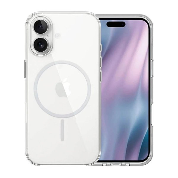 iPhone 16 Cover MagSafe TPU Gennemsigtig