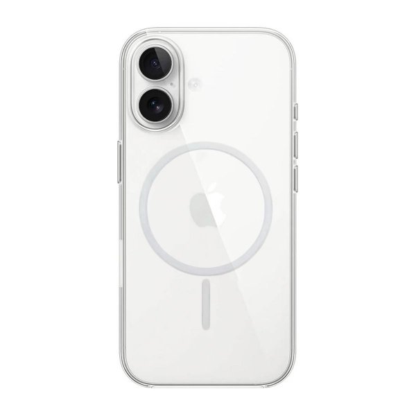 iPhone 16 Cover MagSafe TPU Gennemsigtig