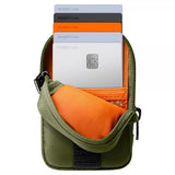Spigen MagSafe Taske Bærbar Organizer Pouch Snap Zip MagFit Olivengrøn