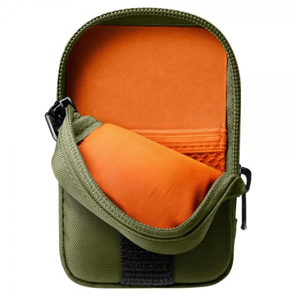 Spigen MagSafe Taske Bærbar Organizer Pouch Snap Zip MagFit Olivengrøn