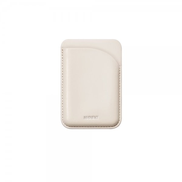 Nudient MagSafe Wallet Sand Beige