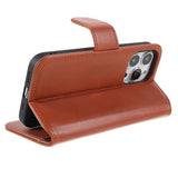 Nordic Covers iPhone 14 Pro Cover Essential Læder Maple Brown