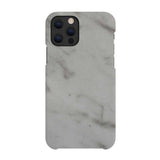 agood company iPhone 12 Pro Max Cover Plantebaseret Hvid Marmor