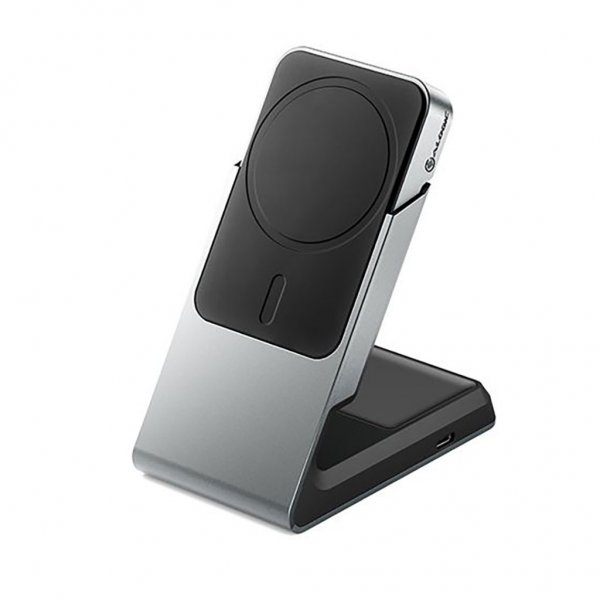 ALOGIC Matrix 2-i-1 Universal magnetisk opladerdock MagSafe Sort