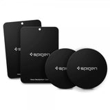 Spigen Kuel Car Mount Metalplader 4-pak Sort