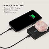 Burga Powerbank MagSafe 5000 mAh Golden Coral Metalgrå