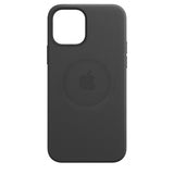 Apple Original iPhone 12 Pro Max Læder Cover MagSafe Sort