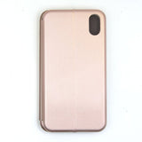 iPhone Xr Cover med Stativ Rosaguld