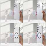 Mobilholder Sugekop MagSafe Hvid