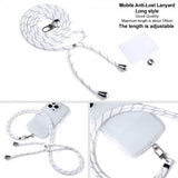 Imak Mobilhalskæde Lanyard Crossbody Rem Hvid