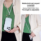 Imak Mobilhalskæde Lanyard Crossbody Rem Hvid
