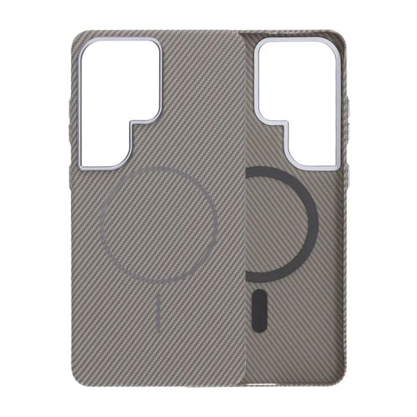 Samsung Galaxy S26 Ultra Cover Kulfiber MagSafe Grå