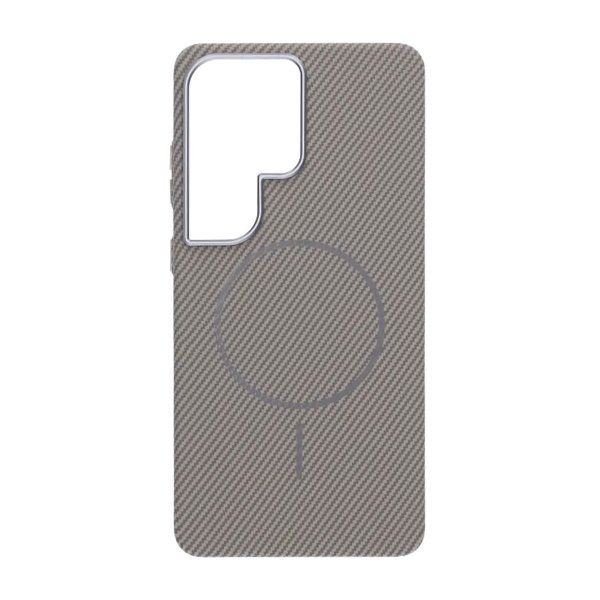 Samsung Galaxy S26 Ultra Cover Kulfiber MagSafe Grå