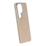 Samsung Galaxy S26 Ultra Cover Kulfibermønster MagSafe Guld