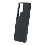 Samsung Galaxy S26 Ultra Cover Kulfiber Mønster MagSafe Sort