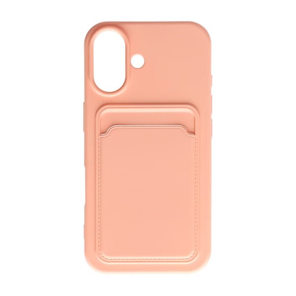 iPhone 16 Cover Kortholder Rosa
