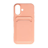 iPhone 16 Cover Kortholder Rosa
